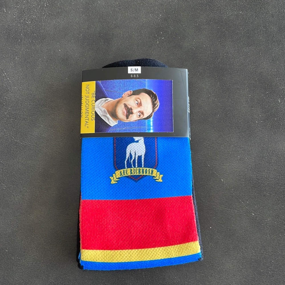 Ted Lasso AFC Richmond Men’s Socks Size S/M